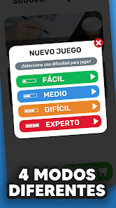 Captura de Pantalla 12 Sudoku Clasico Dificil Español android