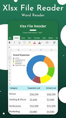 Xlsx File Viewer : Excel Readeのおすすめ画像3