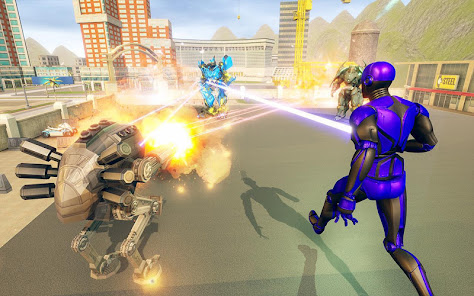 Screenshot 14 Robot Car Transformer Games 3D android