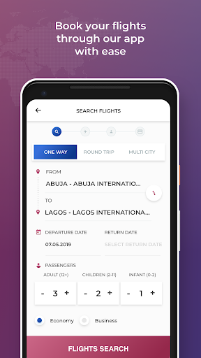 Arik Air Screen 2