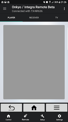 Remote for Onkyo / Integra Screenshot