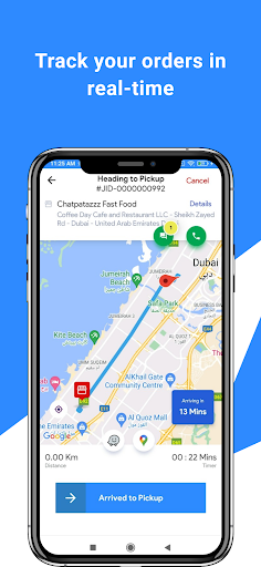 Android application EAZY Driver screenshort