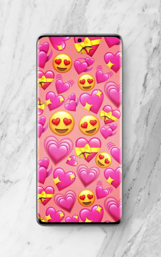 Fondo de pantalla de Emoji sin conexión