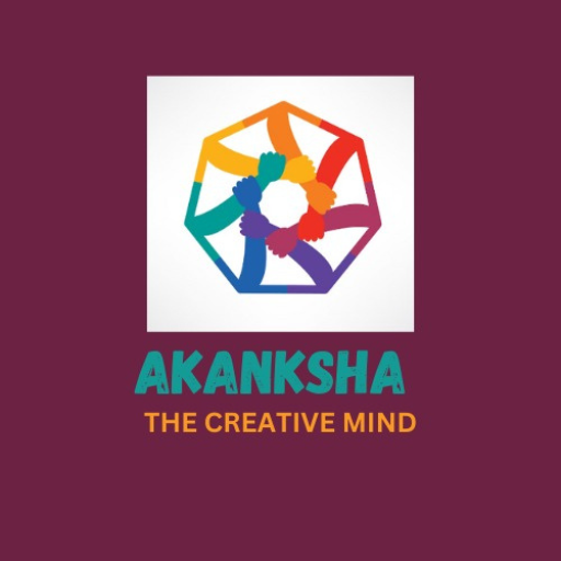 AKANKSHA -The creative mind logo