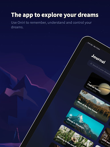 Screenshot of Oniri - Your Dream Journal