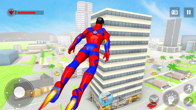 Rope Hero Superhero Flying - 10 - (Android)