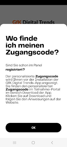 GfK Digital Trends App DE Screen 2