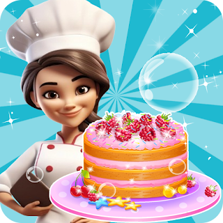 game cooking cake raspberry