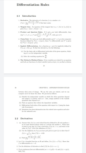 3000 Solved Calculus Problems Screen 3