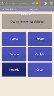 Crucigramas - en español + Juego de vocabulario Screenshot