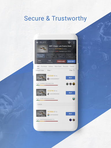 BUFF163 Skins marketplace Screen 2