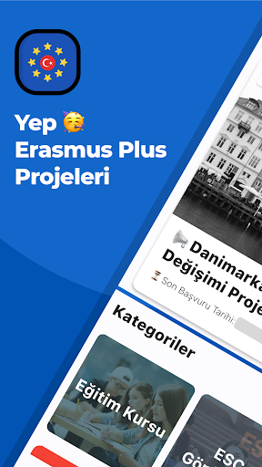 Android application Yep - Erasmus Plus Projeleri screenshort