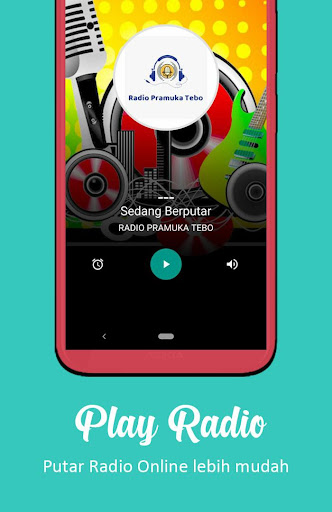 Android application Radio Pramuka Tebo screenshort
