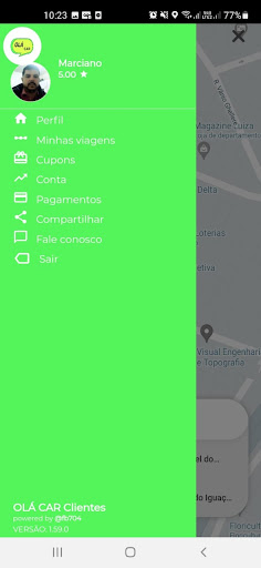 OLÁ CAR Clientes Screen 3