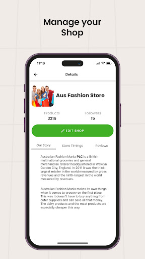 Shoprun - Shops Screen 3