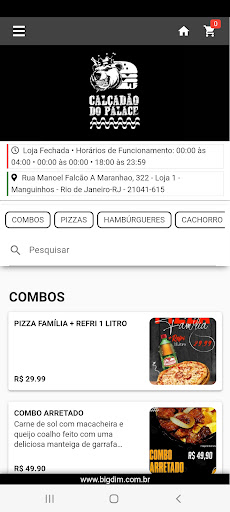 Android application Calçadão do Palace screenshort