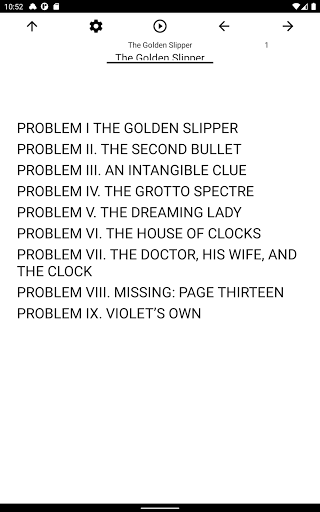 Book, The Golden Slipper Screen 3