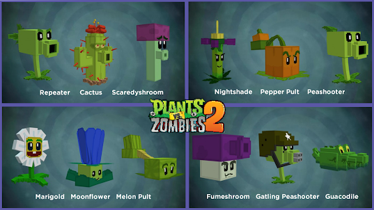 Plant VS Zombies 2 Mod MCPE