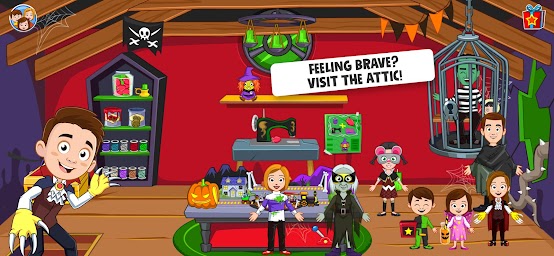 My Town Halloween - Ghost game
