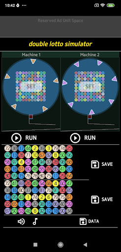 Double Lotto Machine Screen 2