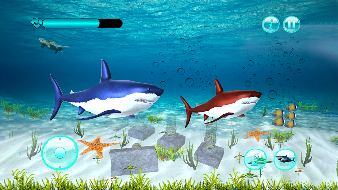 Screenshot 4 Big Shark  pequeños tiburones android
