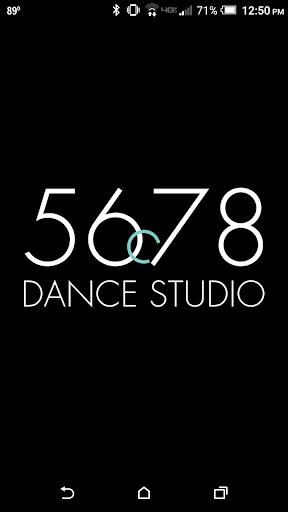 Android application 5678 Dance Studio screenshort