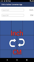 CM to Inches Converter App poster 2