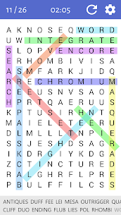 لعبة Word Search Puzzles مهكرة 8