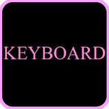 Black & Pink Keyboard Skin icon