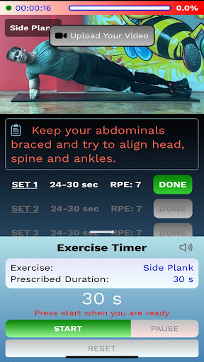 DT Training App Screen 2
