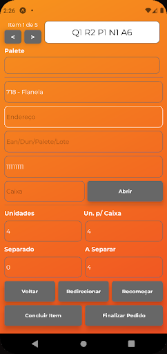 Volcan WMS Screen 3