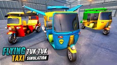 Flying Tuk Tuk Taxi Simulator: Free Driving Gamesのおすすめ画像4