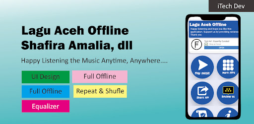 Android application Lagu Shafira Amalia Offline screenshort