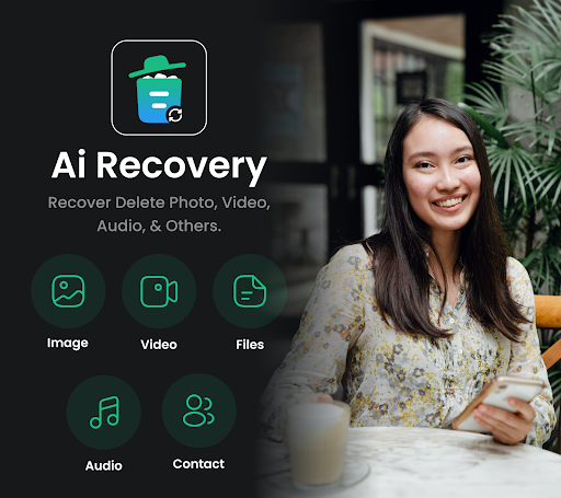 Android application Deleted photo Ai File recover screenshort