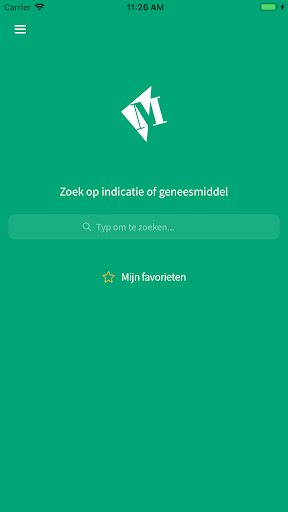 Android application Martini Verpleeghuisformulariu screenshort