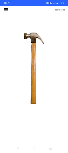 Android application Virtual hammer screenshort