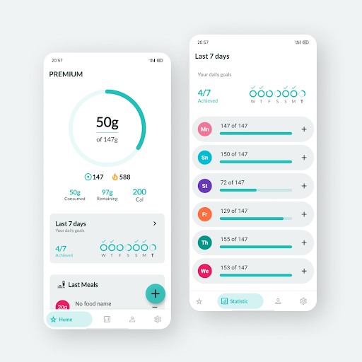 Protein tracker Screenshot 4 - AppWisp.com