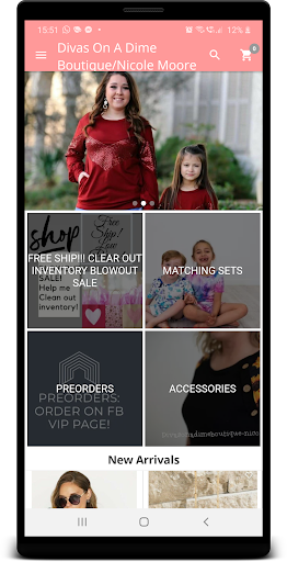 Android application Divas On A Dime Nicole screenshort