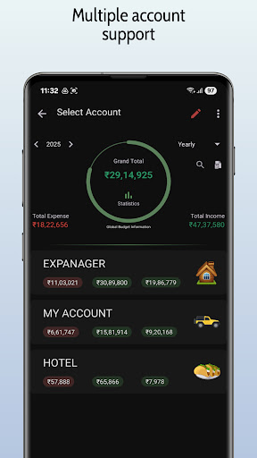 Screenshot of Expanager : Expense Manager