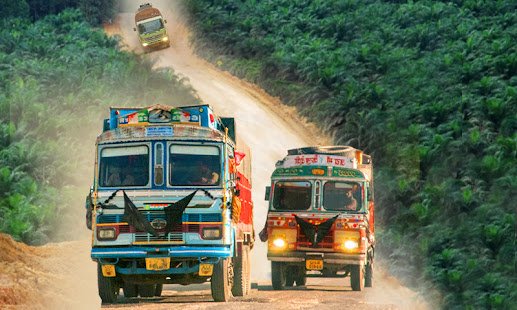 Indian Truck Driving Transport-PK Cargo Truck Game MOD APK (Premium/Unlocked) screenshots 1