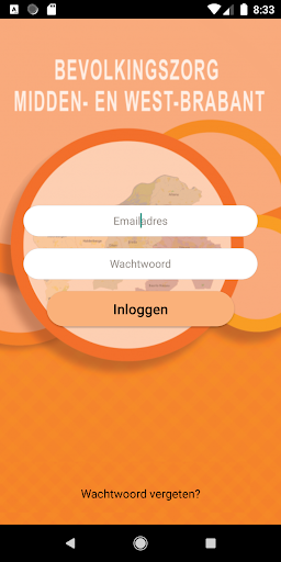 Android application Bevolkingszorg MWB screenshort