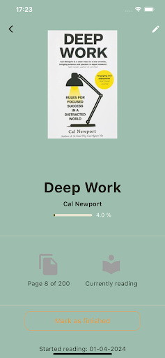 Book Tracker - BookBinder Screenshot 3 - AppWisp.com