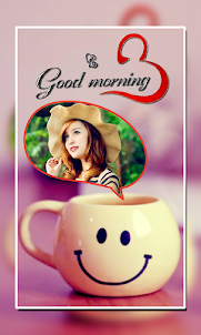Morning Coffee Mug Photo Frame