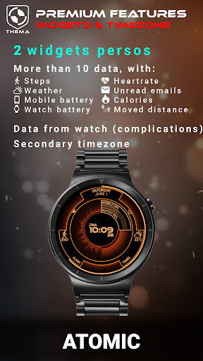 Atomic Watch Face screenshot 4