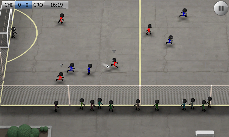 Android application Stickman Soccer - Classic screenshort