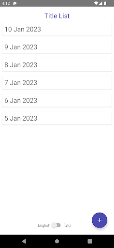 Android application Money Note screenshort