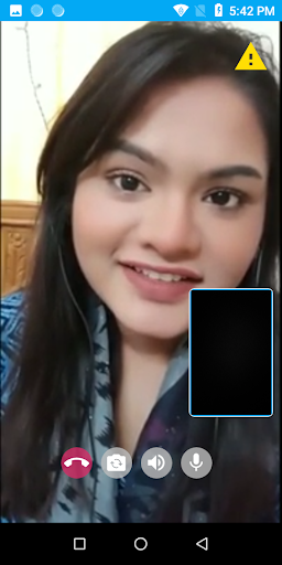Android application Online Indian Girls Video Call screenshort