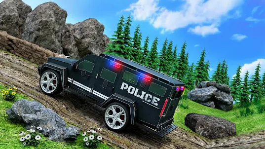 Police Car Driving: Jeep Game