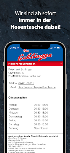 Fleischerei Schlimgen Screen 3
