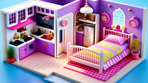 Doll House Design Doll Games screenshot
